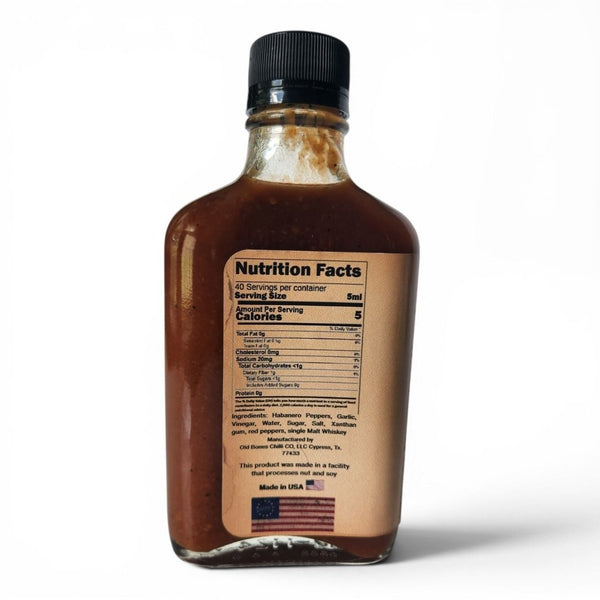 250th Independence Pepper blend Whiskey Sauce Limited Edition