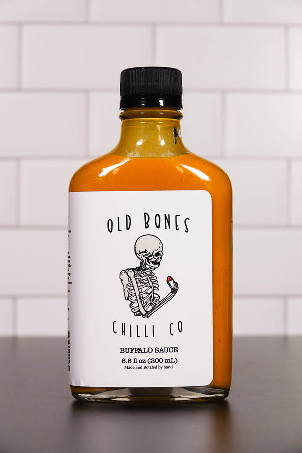 Old Bones Chilli Co USA Buffalo Sauce 200mL Bottle